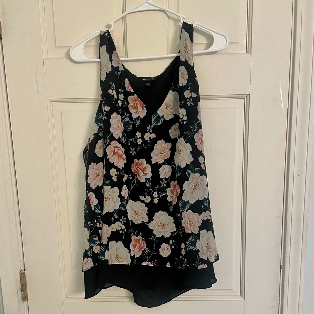 Torrid floral tank 1X